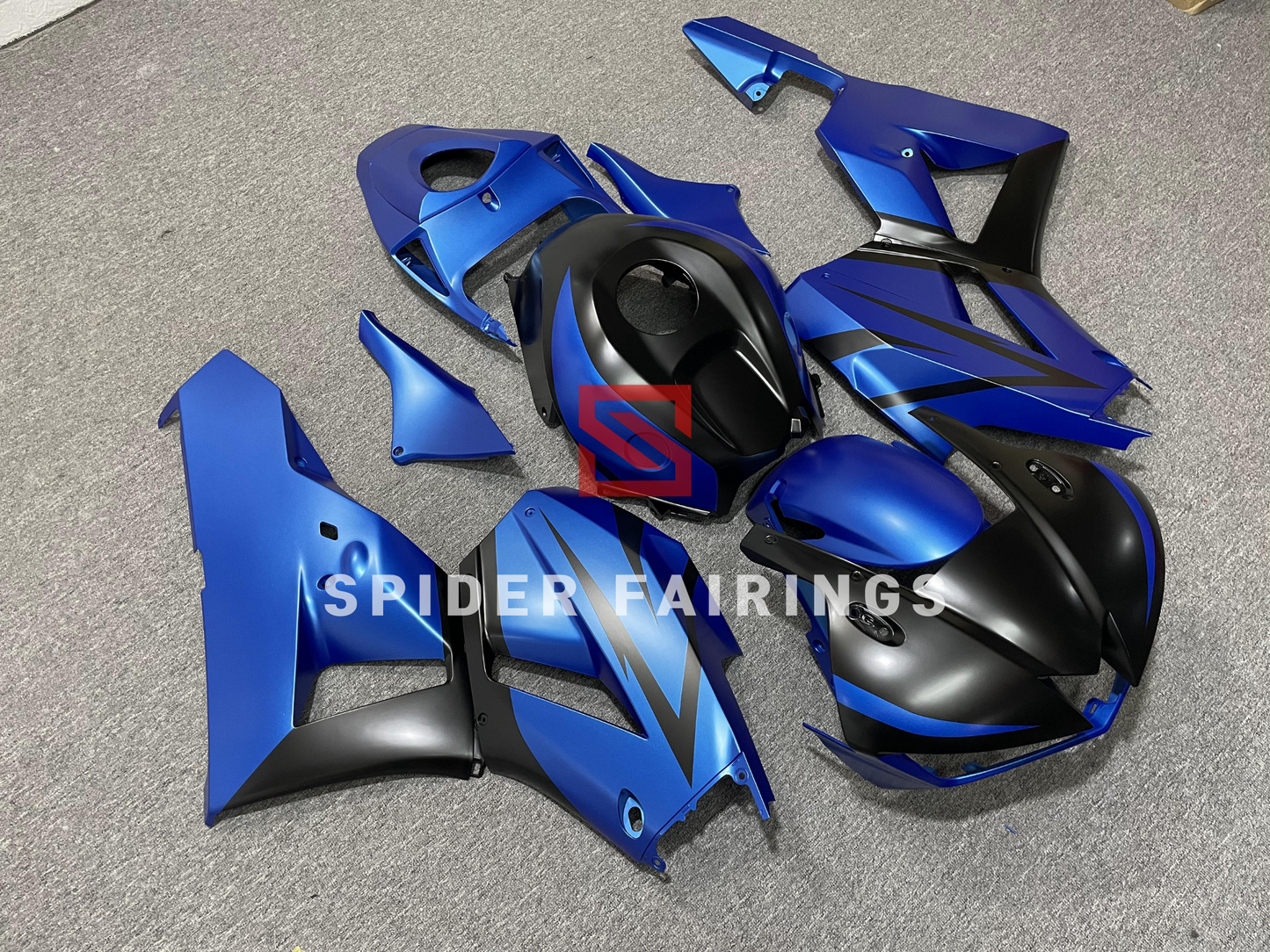 Matte Blue and Black-Honda CBR600RR 2013-2019