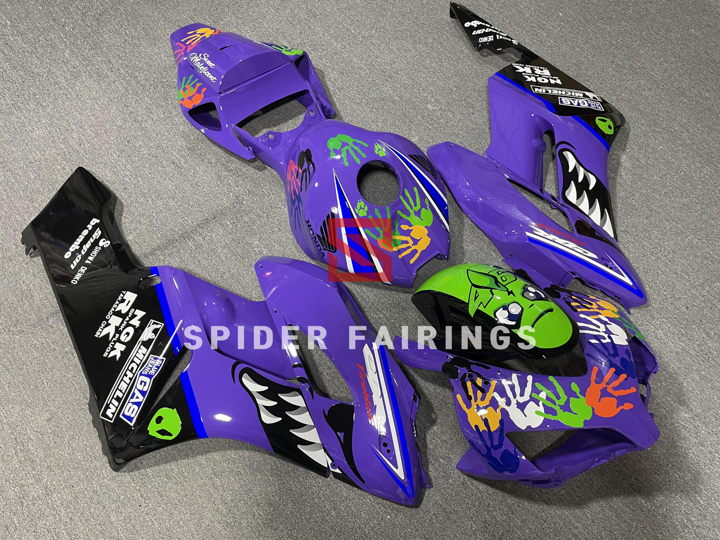 Gloss Purple Shark-Honda CBR1000RR 2004-2005