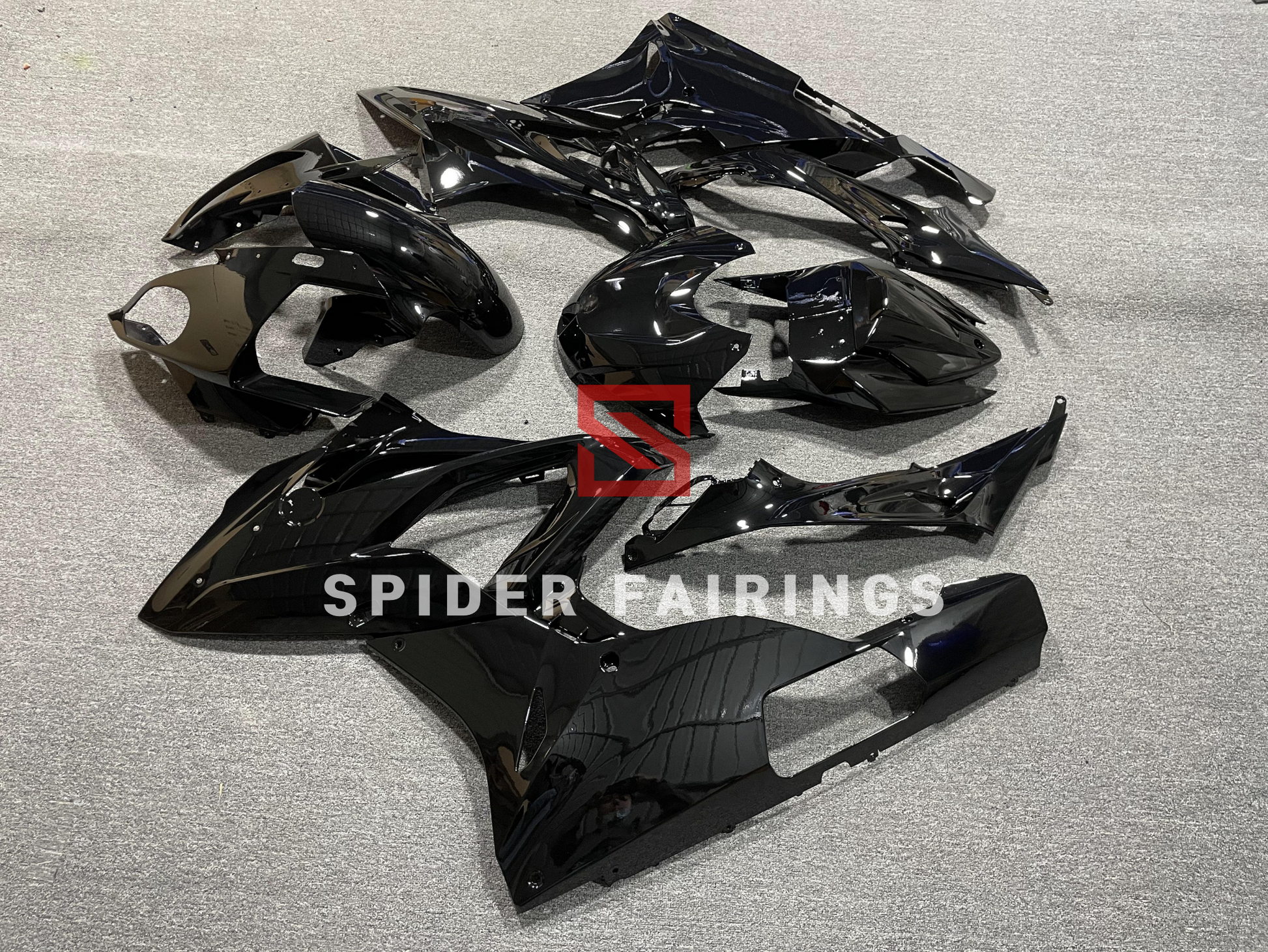 Gloss Black-BMW S1000RR 2015-2016