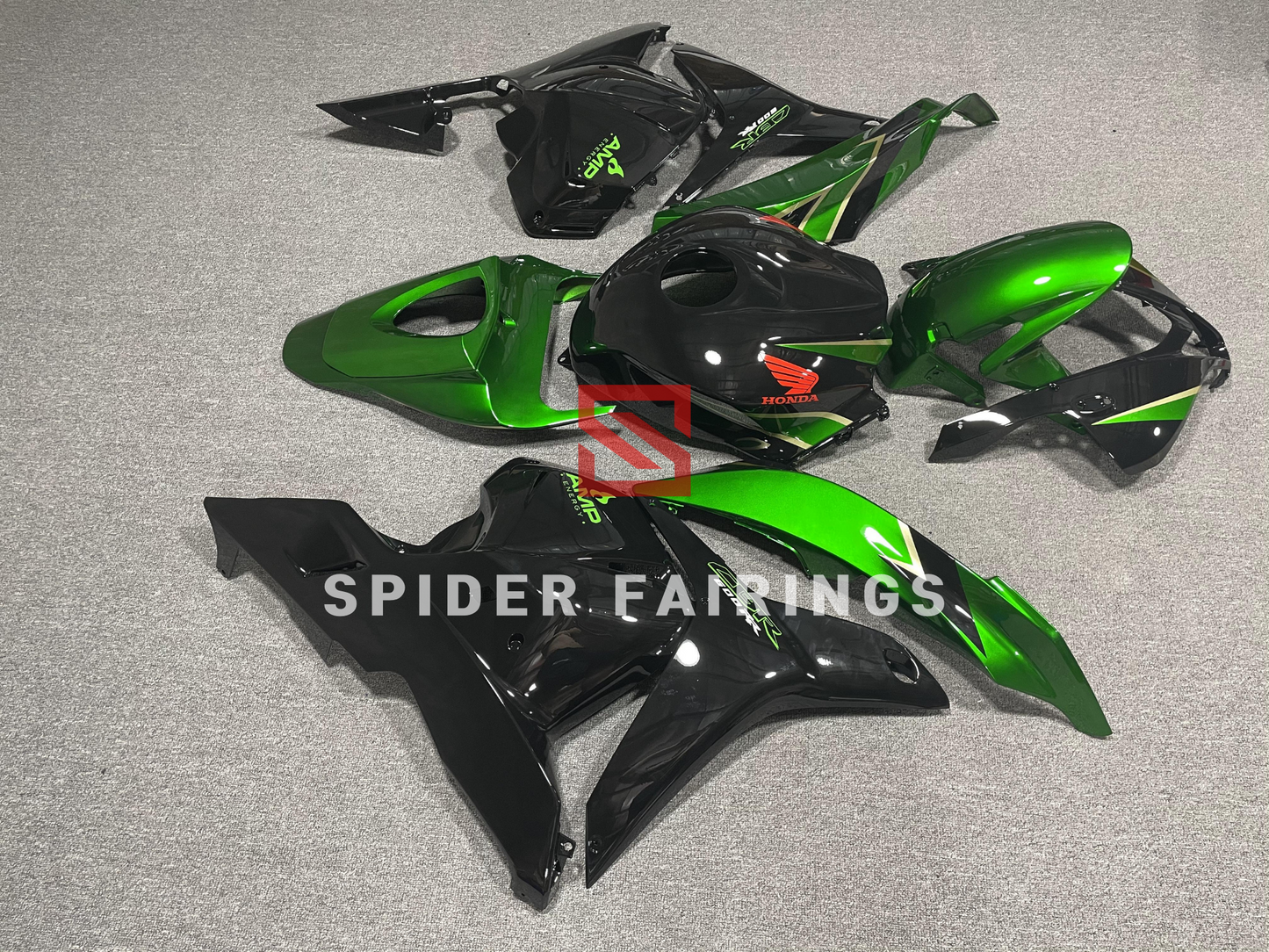 Gloss Green&Black-Honda CBR600RR 2007-2008