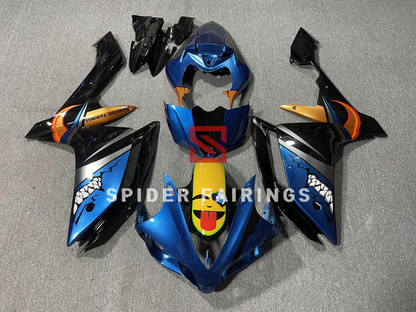  Shark for Blue and Black-Yamaha YZF R1 2007-2008