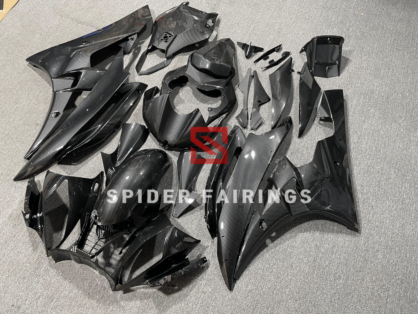 Carbon Fiber Black Yamaha YZF R6 06-07 - SpiderFairings