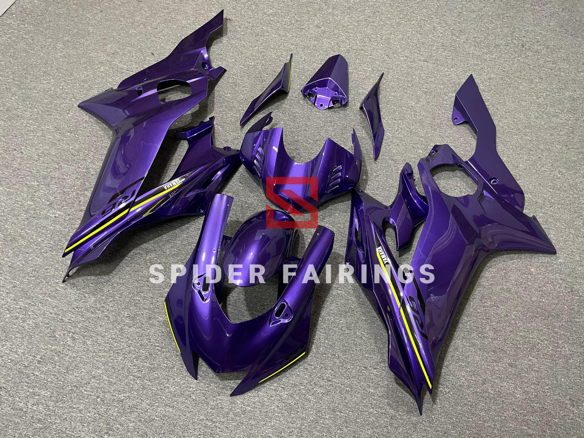 Dark Purple-Yamaha YZF R6 2017-2022