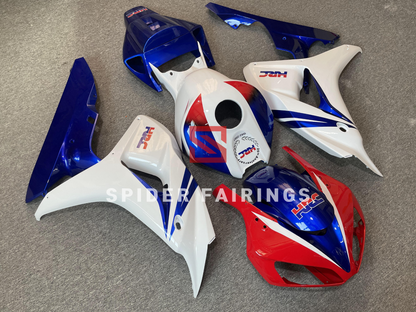 Gloss White and Blue, Red-Honda CBR1000RR 2006-2007