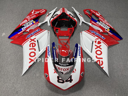 Red and White Xerox-Ducati 848 1098S 2007-2013