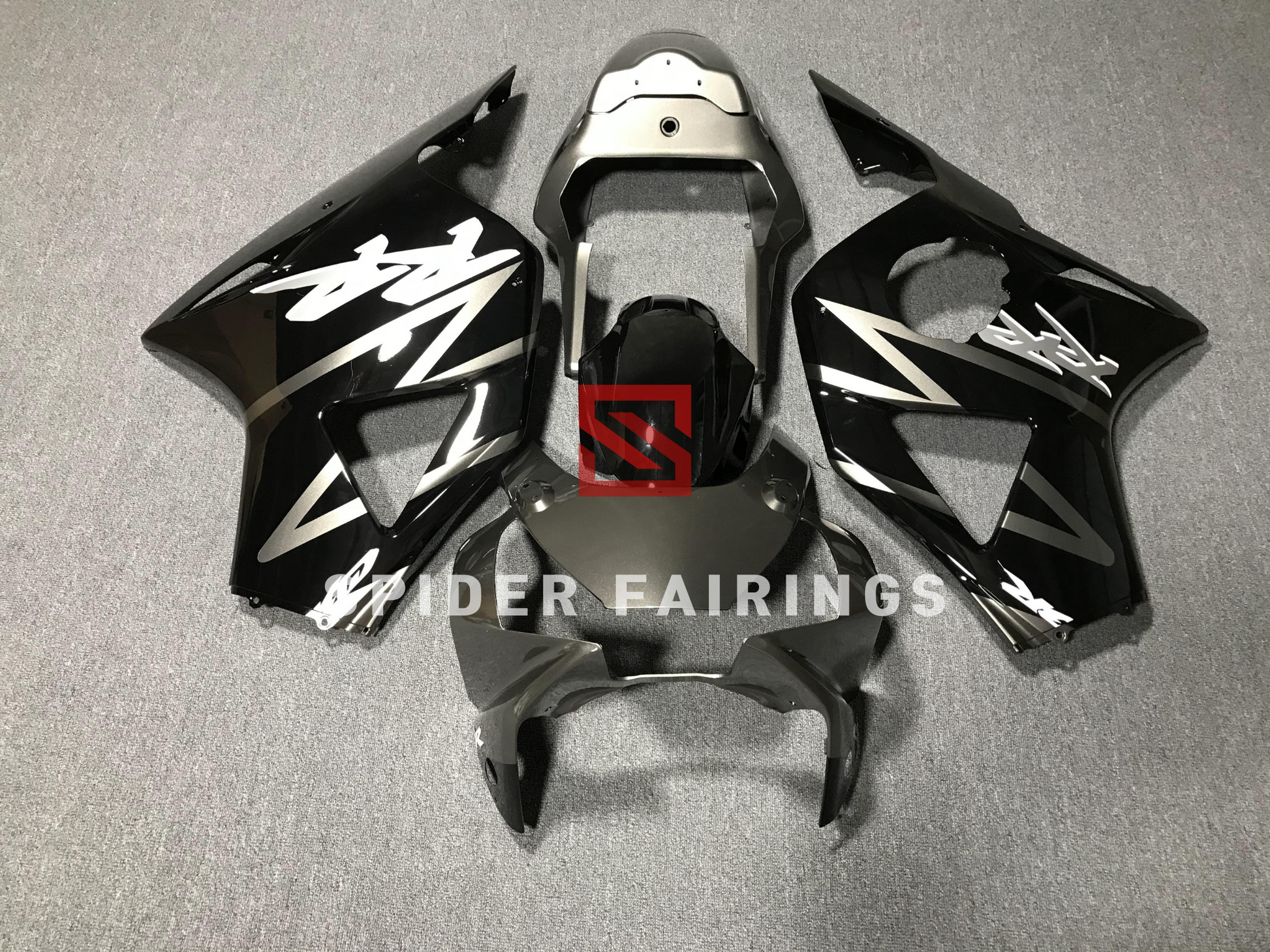 Gloss Black-Honda CBR954RR 02-03