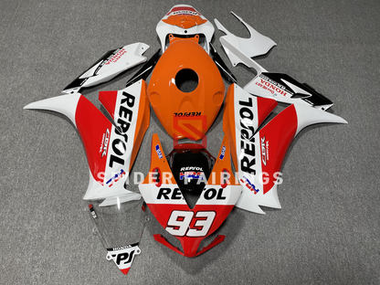 Orange and White Repsol "93"-Honda CBR1000RR 12-16