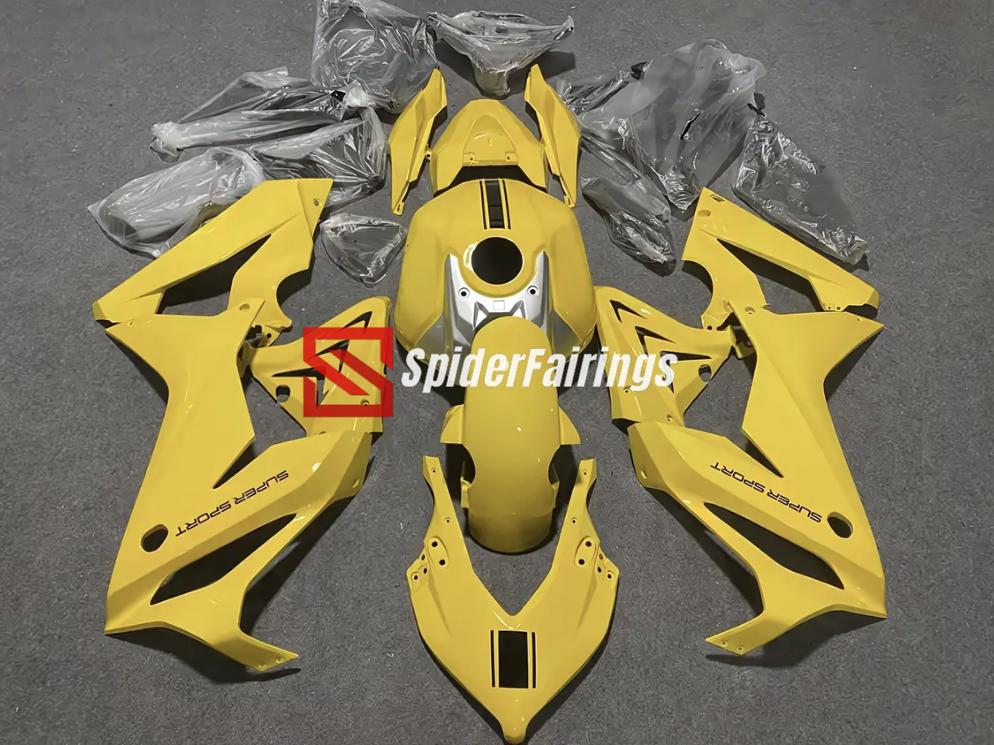 Gloss Yellow-Honda CBR650R 2019-2023