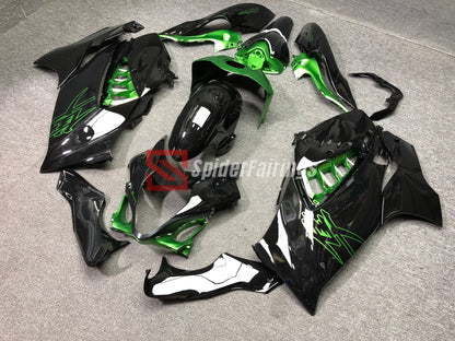 Black and Green-Suzuki GSXR1300 2021-2023