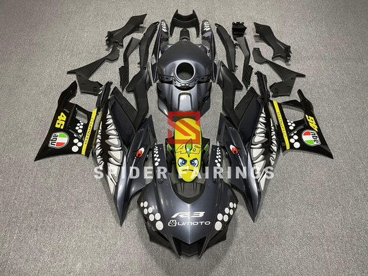 Black Shark-Yamaha Y-R25/R3 2019-2023