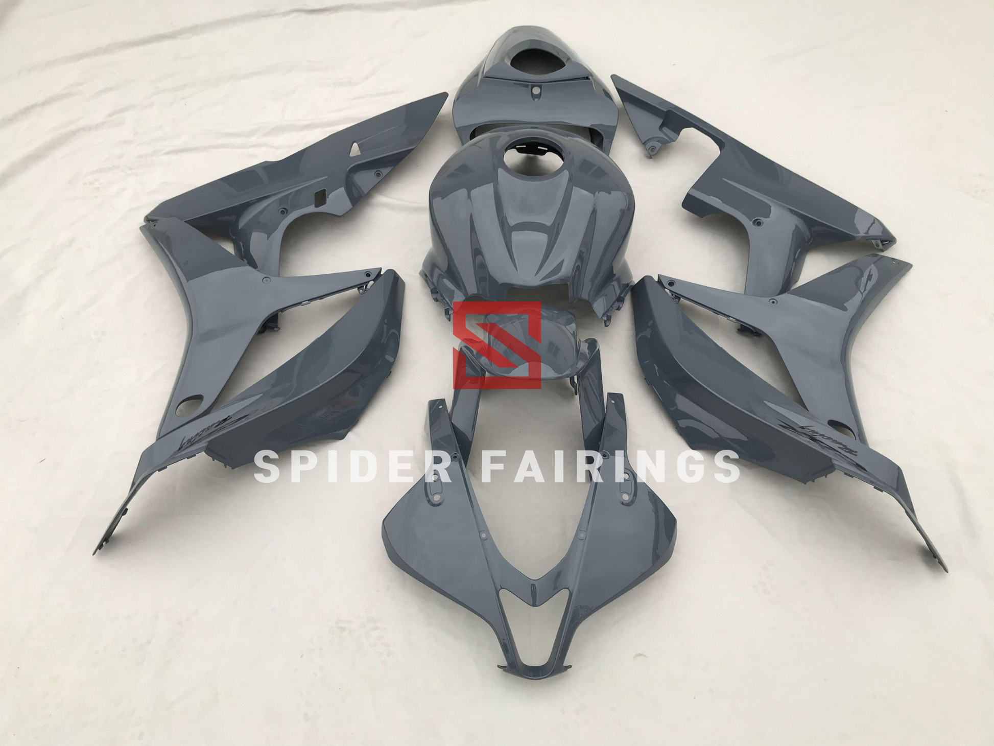 Gloss Gray-Honda CBR600RR 2007-2008