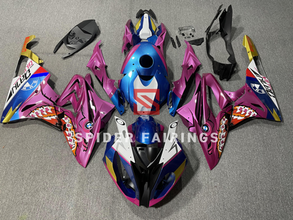 Blue and Purple Shark-BMW S1000RR 2015-2016