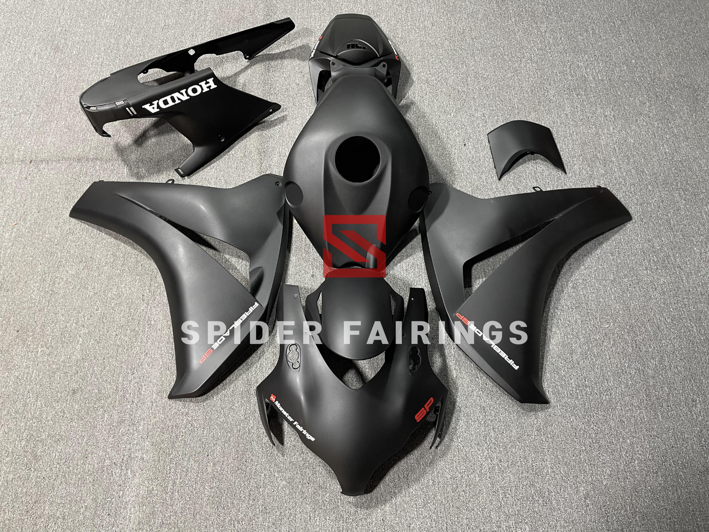 Matte Black-Honda CBR1000RR 2008-2011