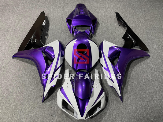 Gloss Purple and White-Honda CBR1000RR 2006-2007