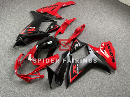 Matte Black and Red-Suzuki GSXR600-750 2011-2019