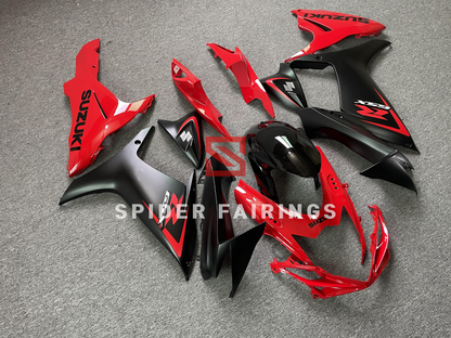 Matte Black and Red-Suzuki GSXR600-750 2011-2019