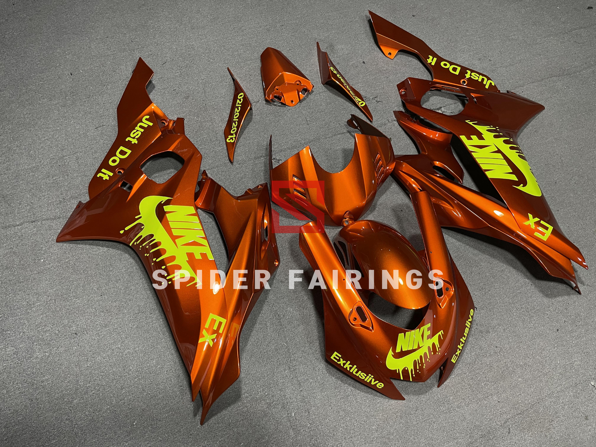 Dark Orange Nike-Yamaha YZF R6 2017-2022