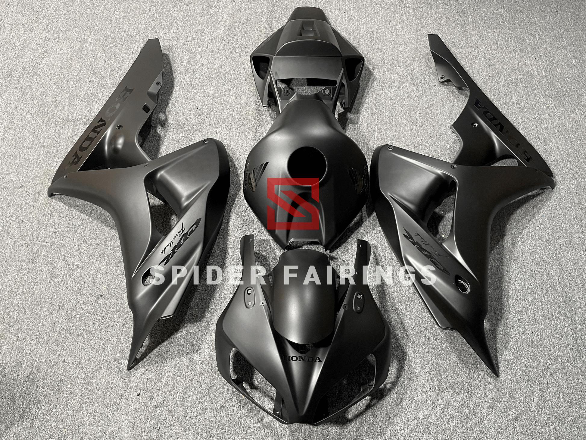 Matte Black Honda CBR1000RR 06-07