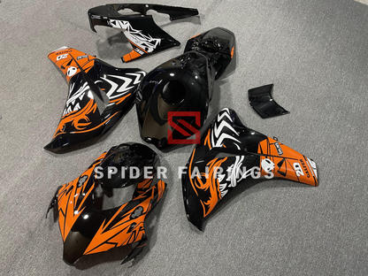 Gloss Black and Orange Shark-Honda CBR1000RR 08-11