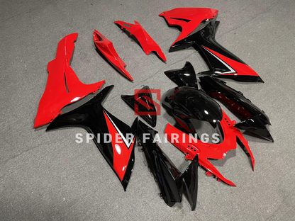 Gloss Red and Black-Suzuki GSXR600-750 2011-2019