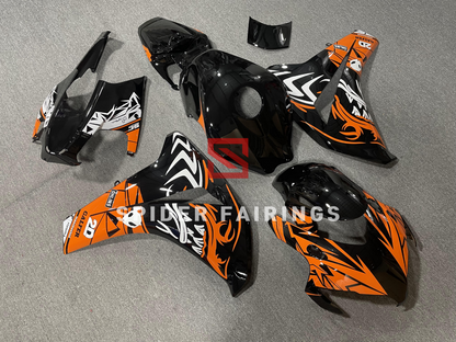 Gloss Black and Orange Shark-Honda CBR1000RR 08-11