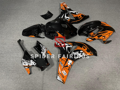 Gloss Black and Orange Shark-Honda CBR1000RR 08-11