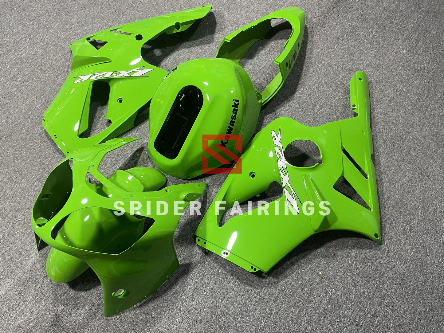 Gloss Green-Kawasaki ZX-12R 2002-2005