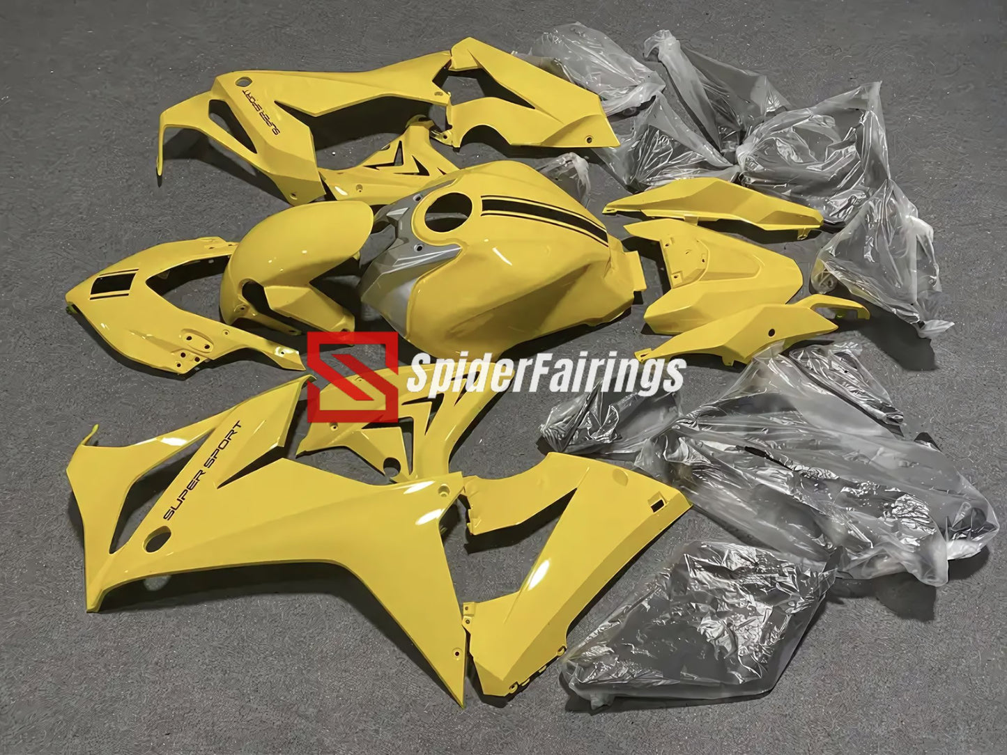 Gloss Yellow-Honda CBR650R 2019-2023