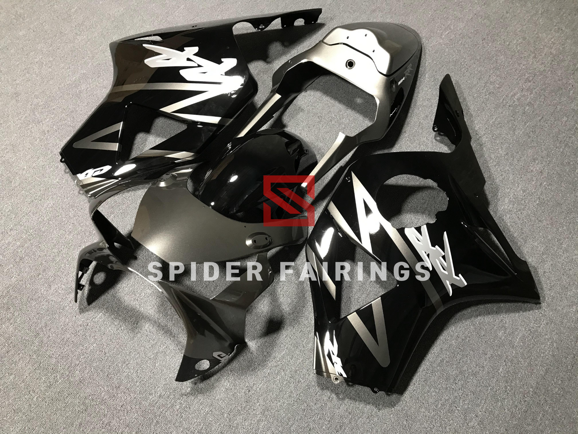 Gloss Black-Honda CBR954RR 02-03