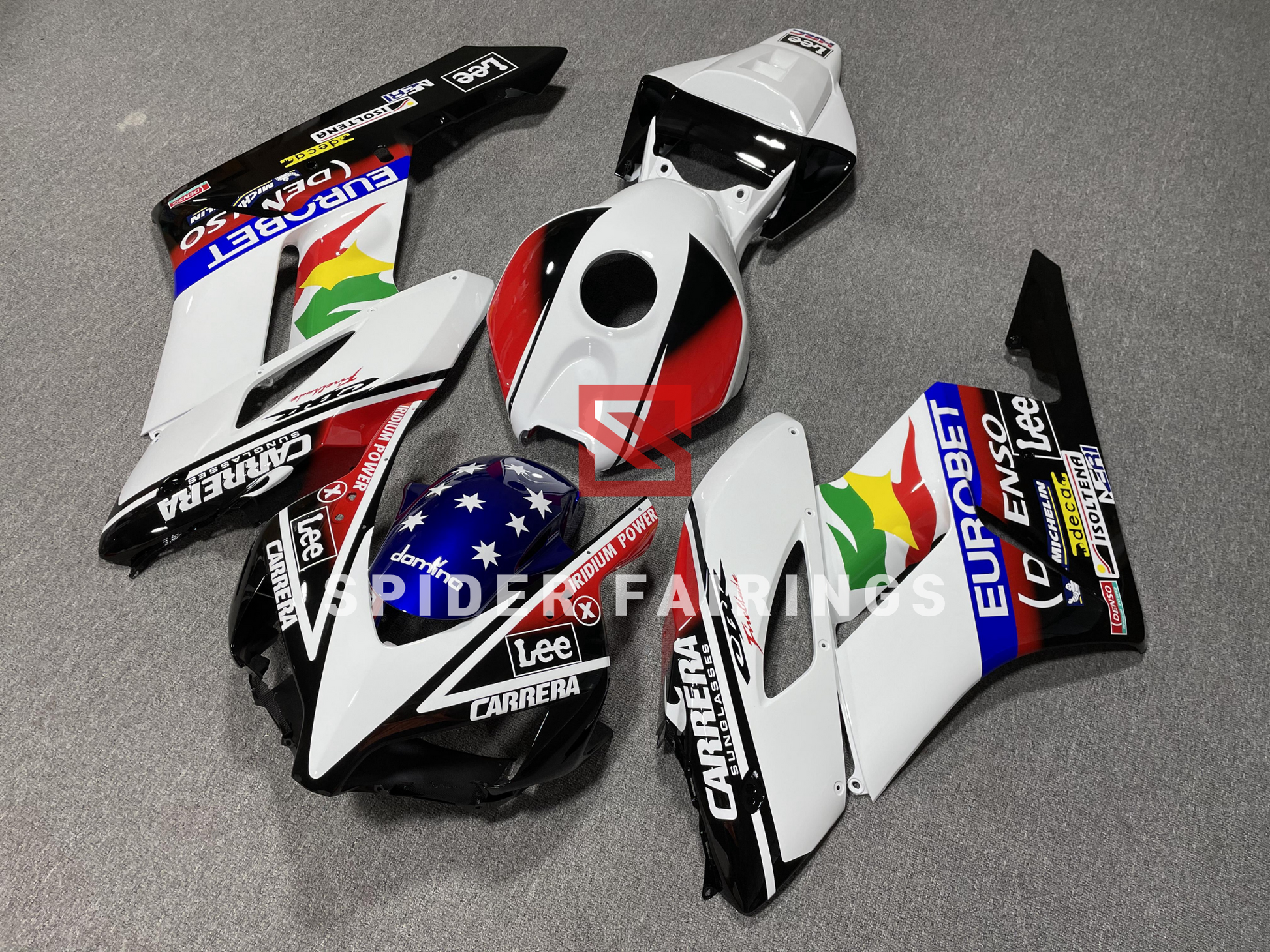 Gloss White Eurobet-Honda CBR1000RR 2004-2005