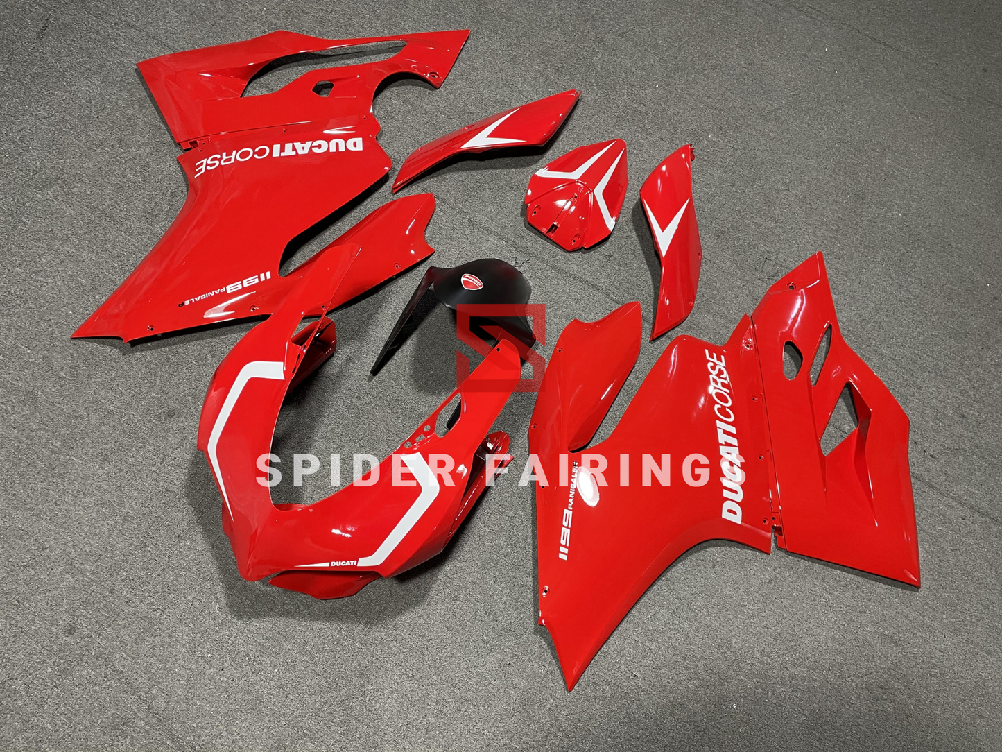 Gloss Red-Ducati 1199 2012-2014