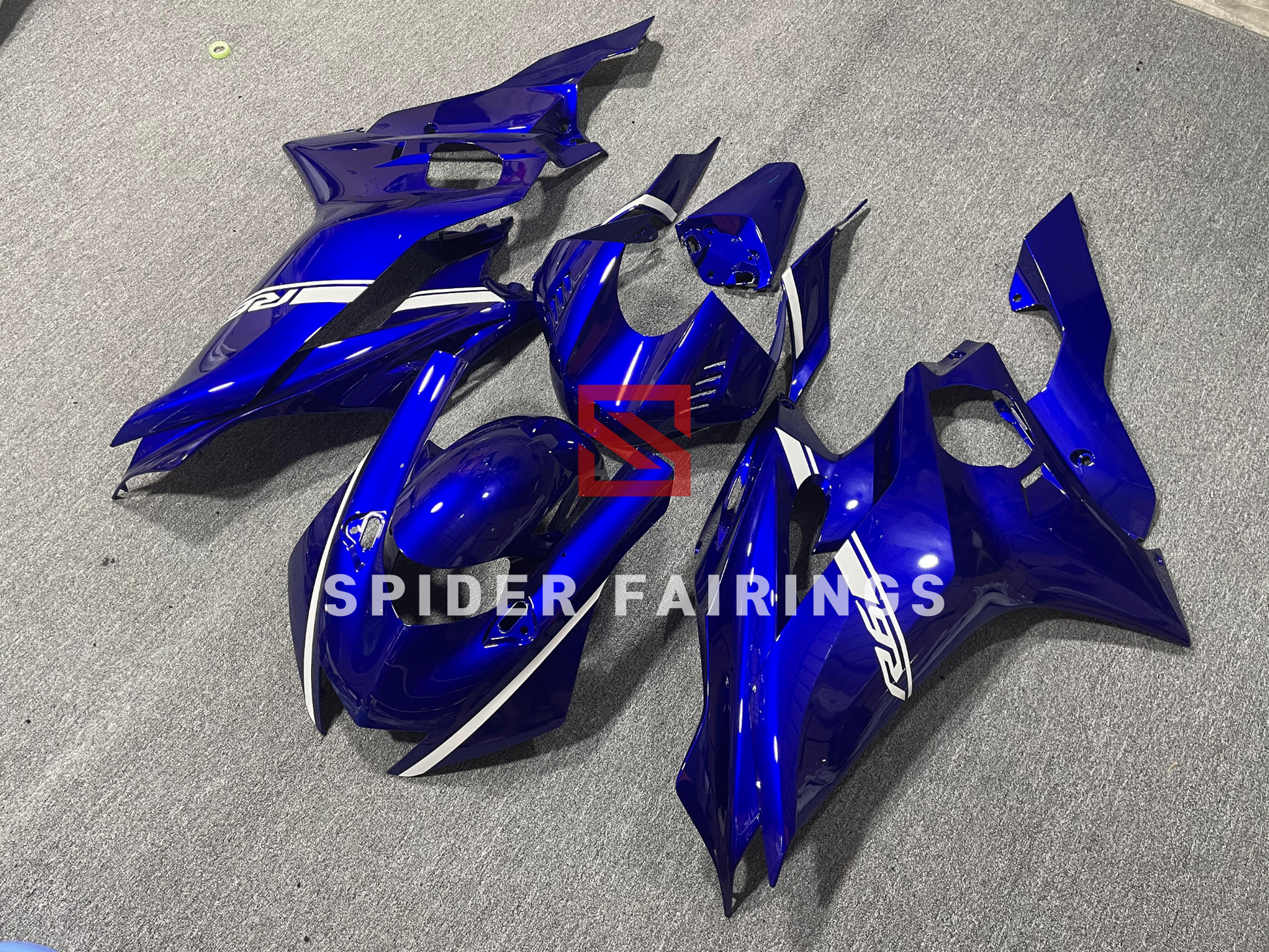 Gloss Blue Yamaha YZF R6 17-20