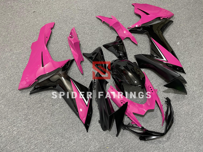 Gloss Pink and Black-Suzuki GSXR600-750 2011-2019