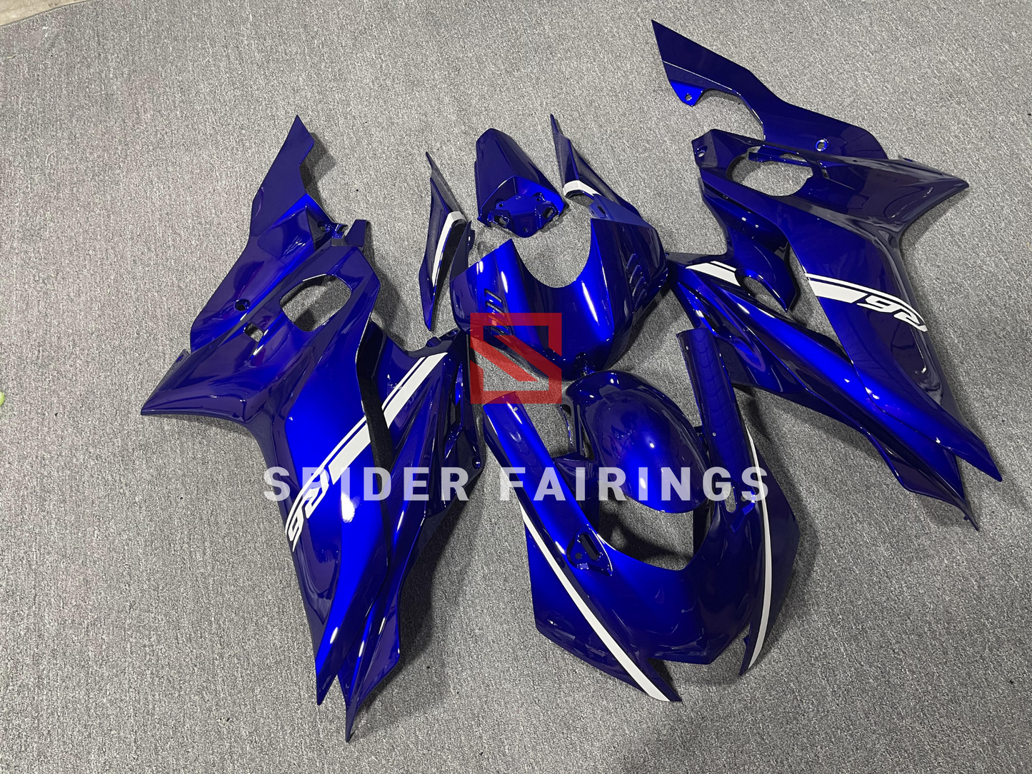 Gloss Blue Yamaha YZF R6 17-20