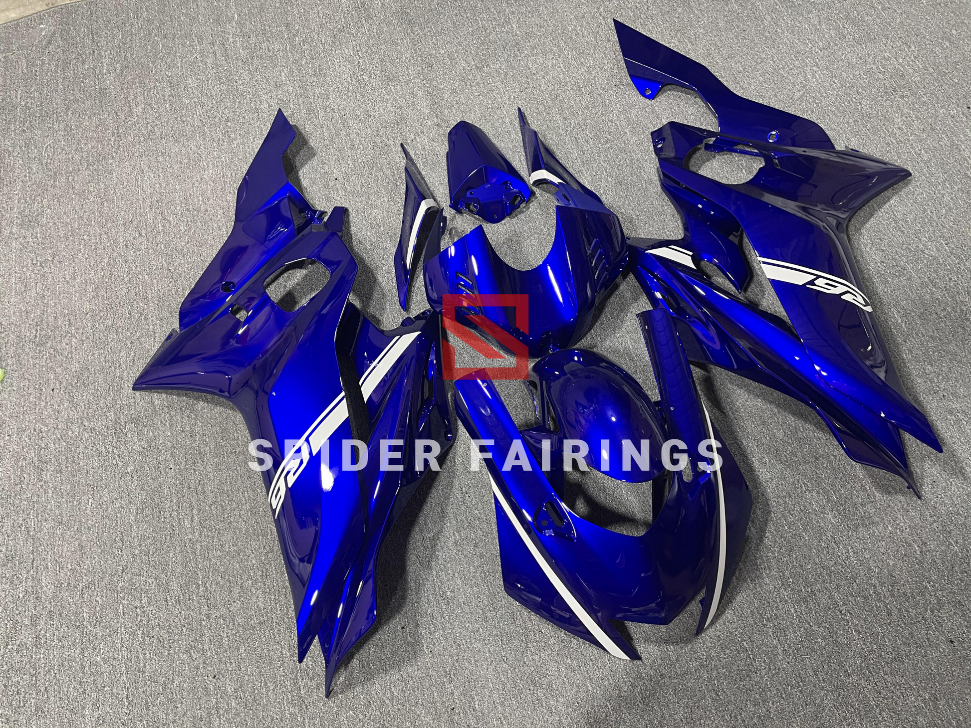 Gloss Blue Yamaha YZF R6 17-20