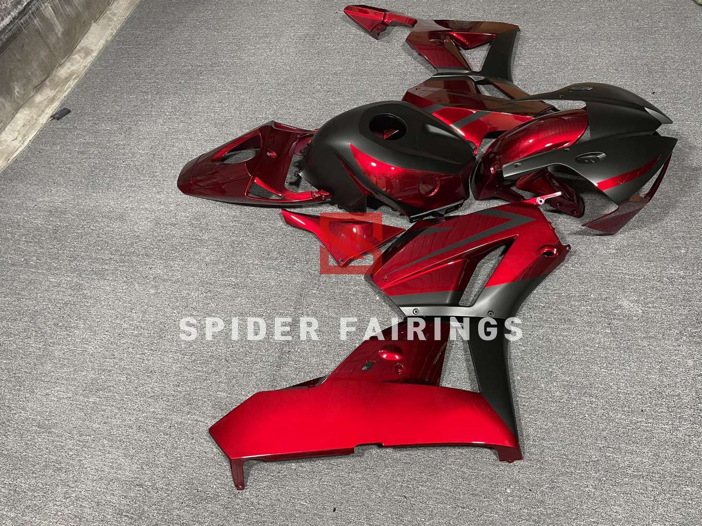 Dark Red and Black-Honda CBR600RR 2013-2019