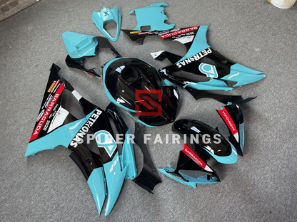 Petronas for Cyan and Black-Yamaha YZF R6 2008-2016