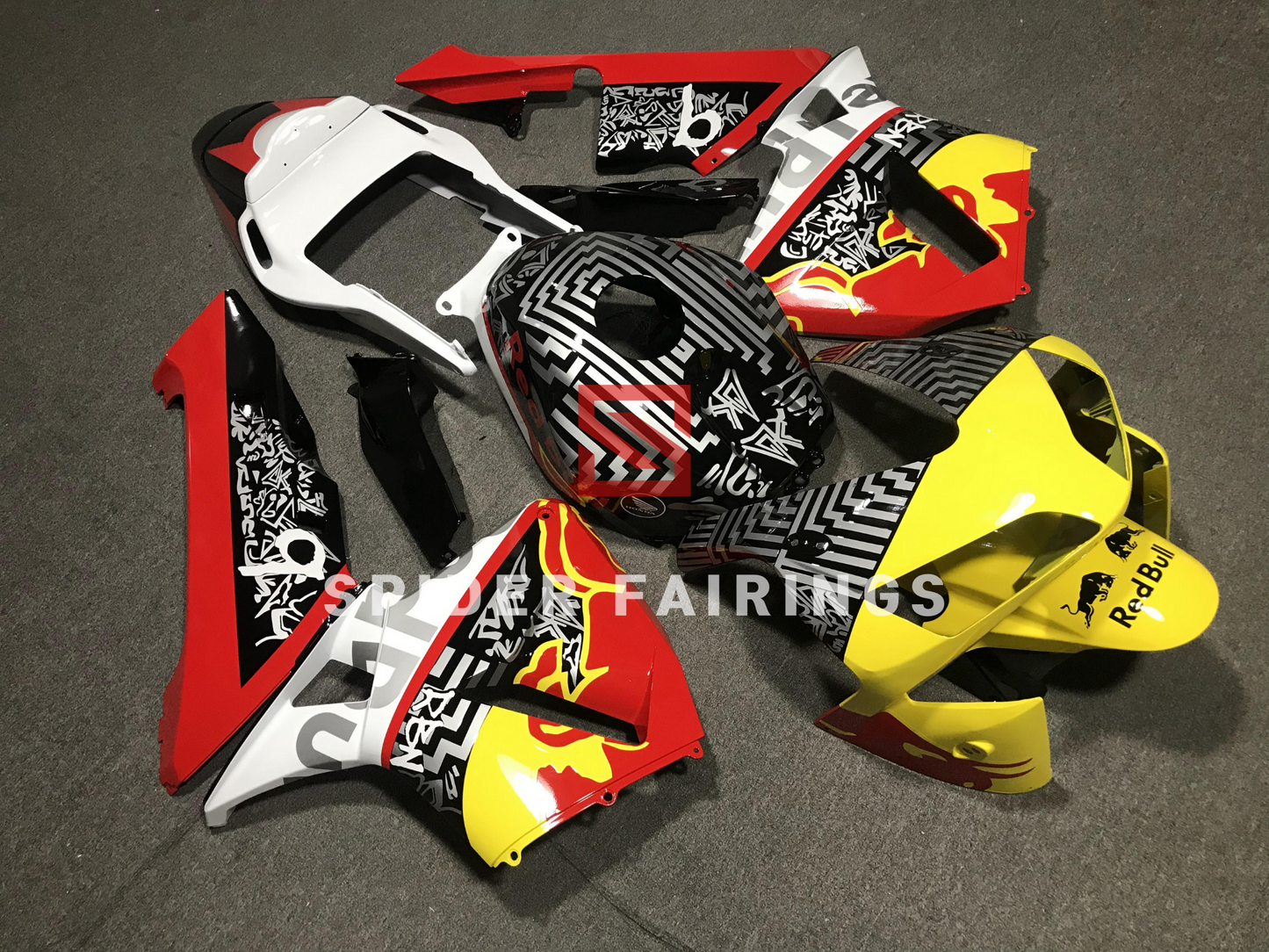 Custom Red Bull and Maze-Honda CBR600RR 2003-2004