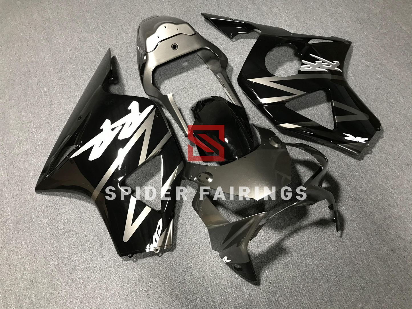 Gloss Black-Honda CBR954RR 02-03