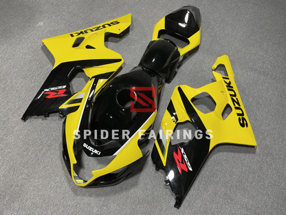 Gloss Yellow and Black-Suzuki GSXR600-750 2004-2005