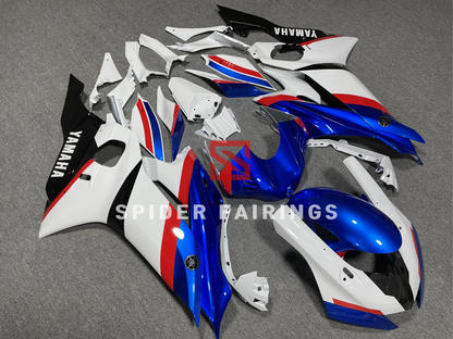 Blue,White and Black-Yamaha YZF R6 2017-2022