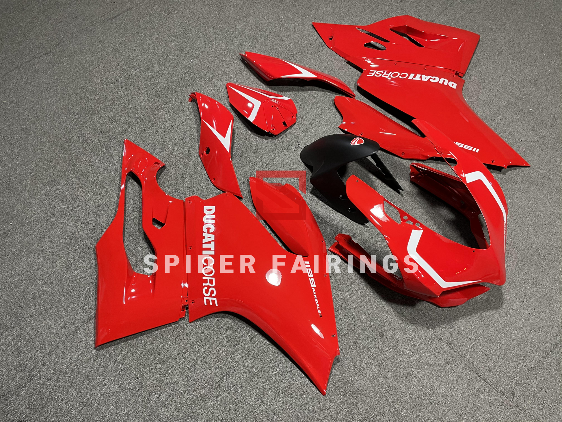 Gloss Red-Ducati 1199 2012-2014