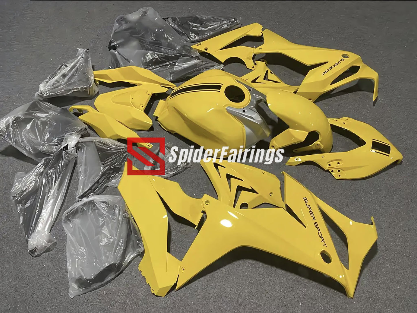 Gloss Yellow-Honda CBR650R 2019-2023