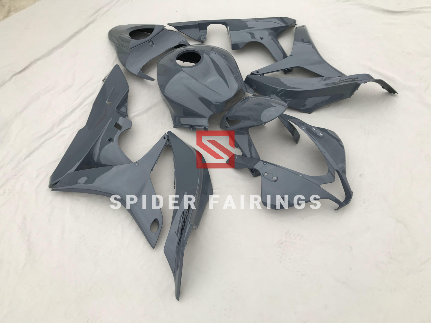 Gloss Gray-Honda CBR600RR 2007-2008