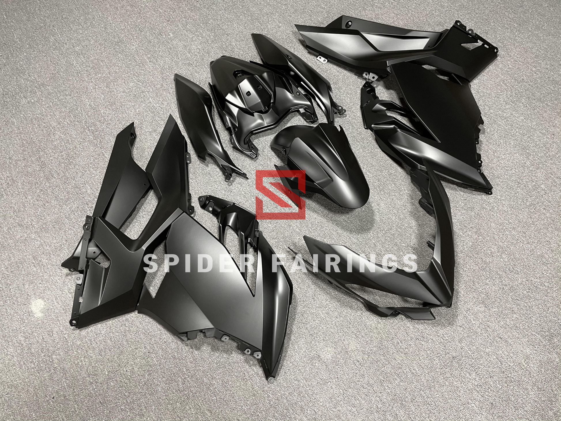 Matte Black-Kawasaki Ninja400 2018-2021