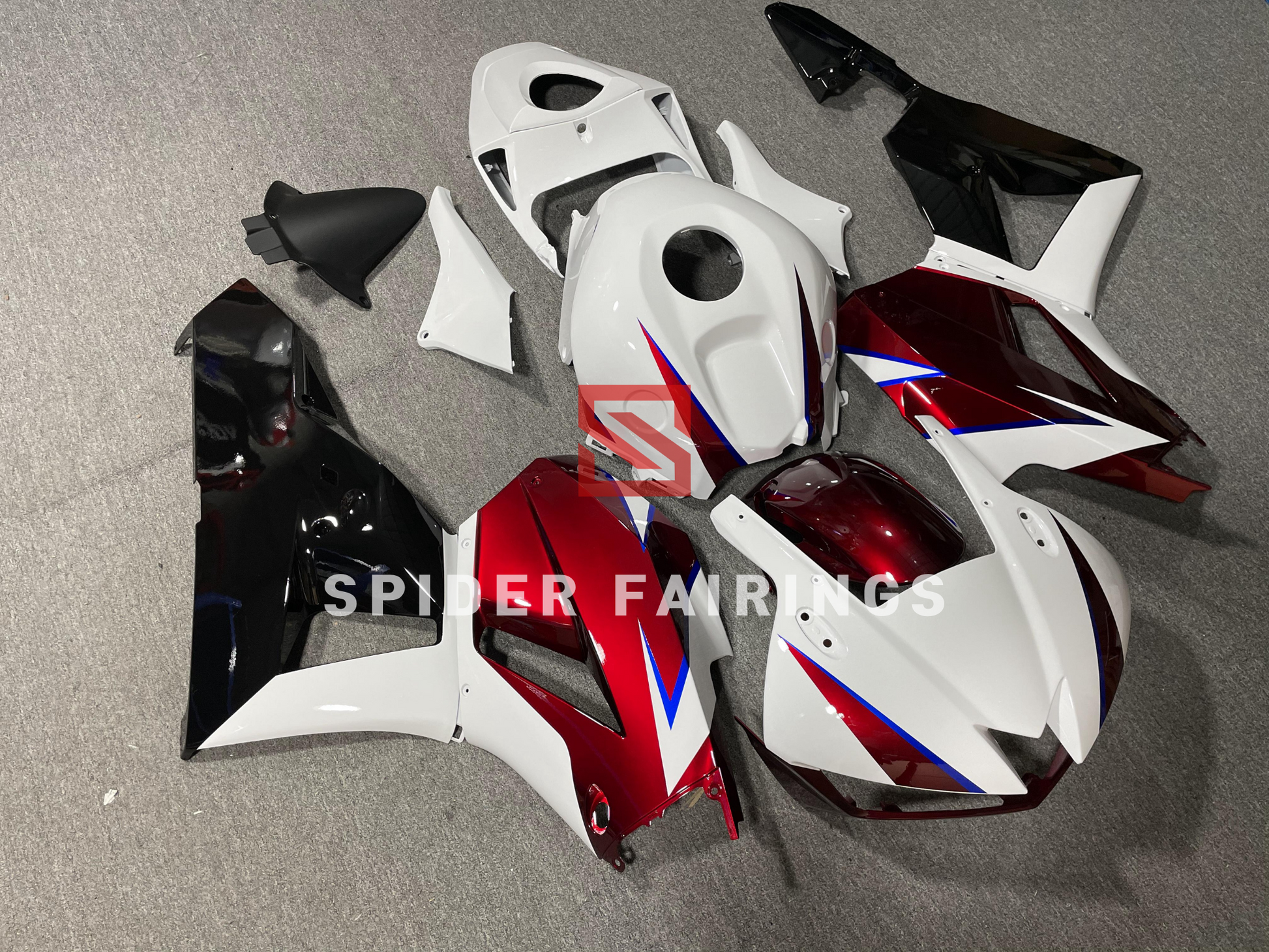 Gloss White&Black&Red-Honda CBR600RR 2013-2019