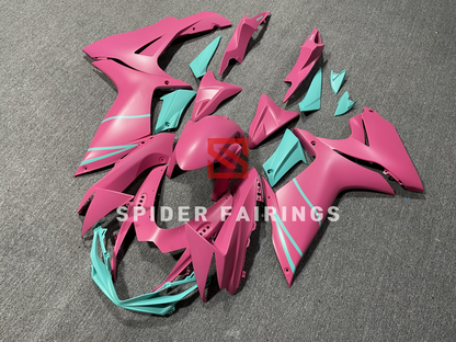 Matte Pink and Cyan-Suzuki GSXR600-750 2011-2019