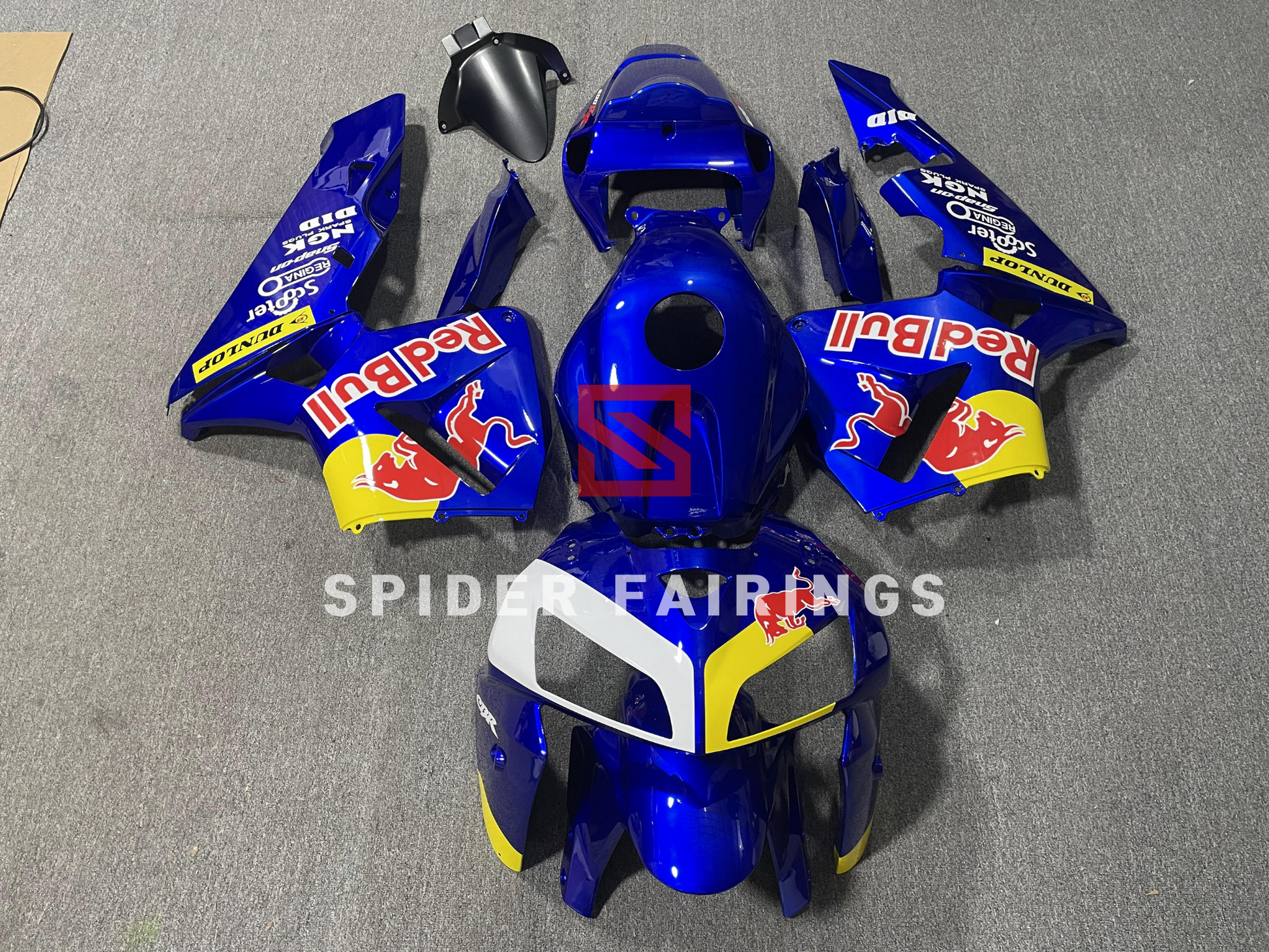 Gloss Blue Red Bull-Honda CBR600RR 2005-2006