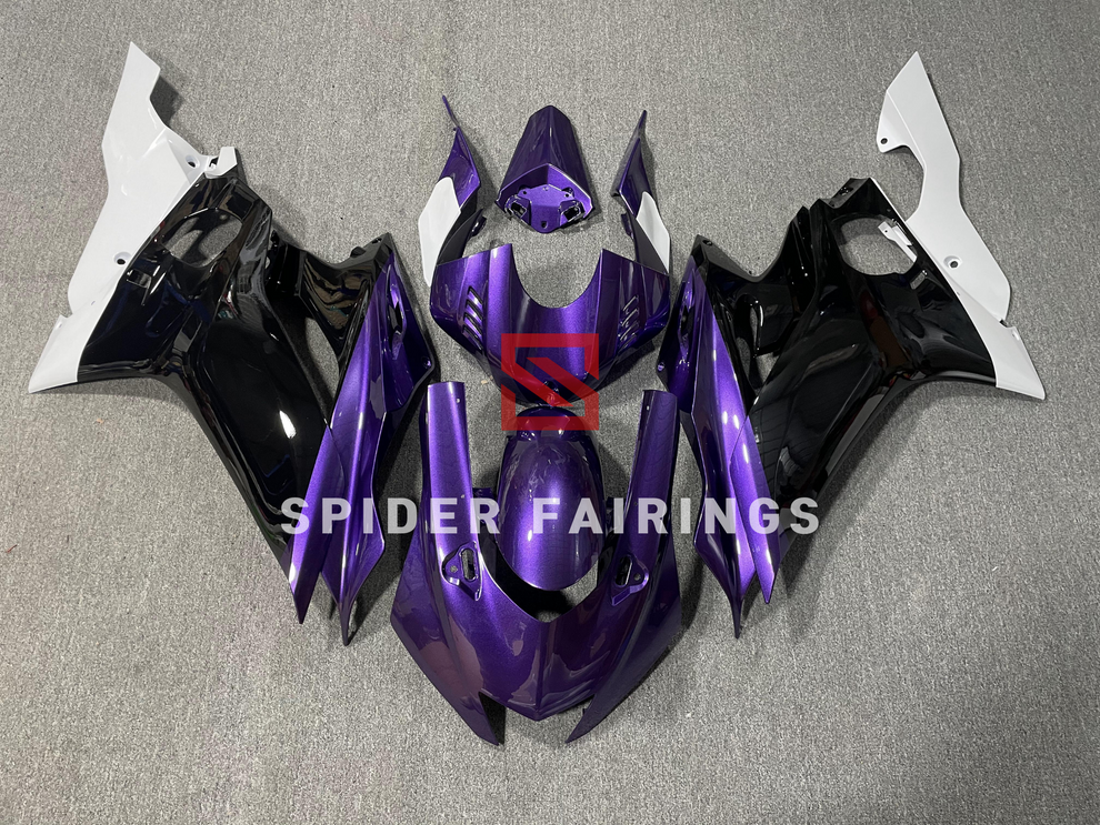 Purple,Black and White-Yamaha YZF R6 2017-2022 – SpiderFairings