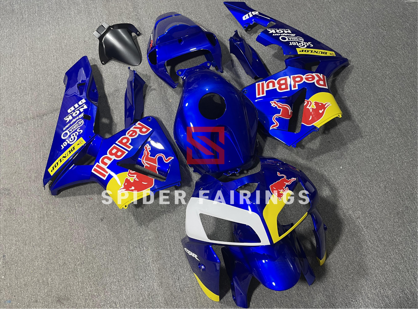 Gloss Blue Red Bull-Honda CBR600RR 2005-2006